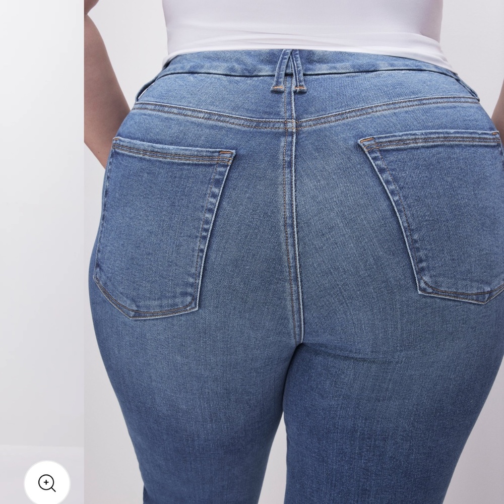 Good American Always Fits Straight Jeans 14-18